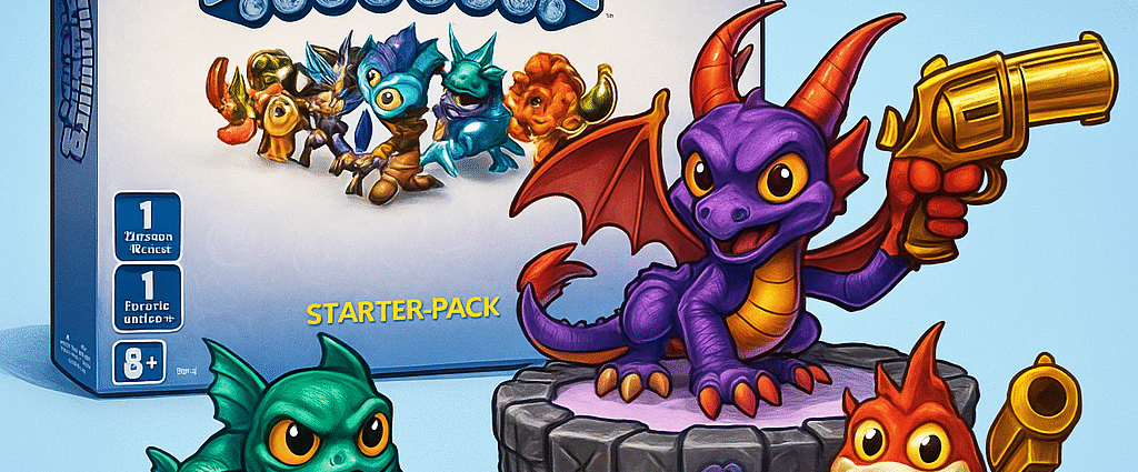 Starter Pack do Skylanders Spyro’s Adventure: A Magia Começa Aqui!