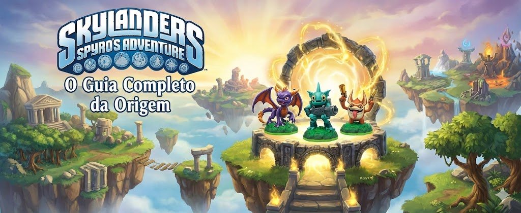 Skylanders: Spyro's Adventure – O Guia Completo da Origem